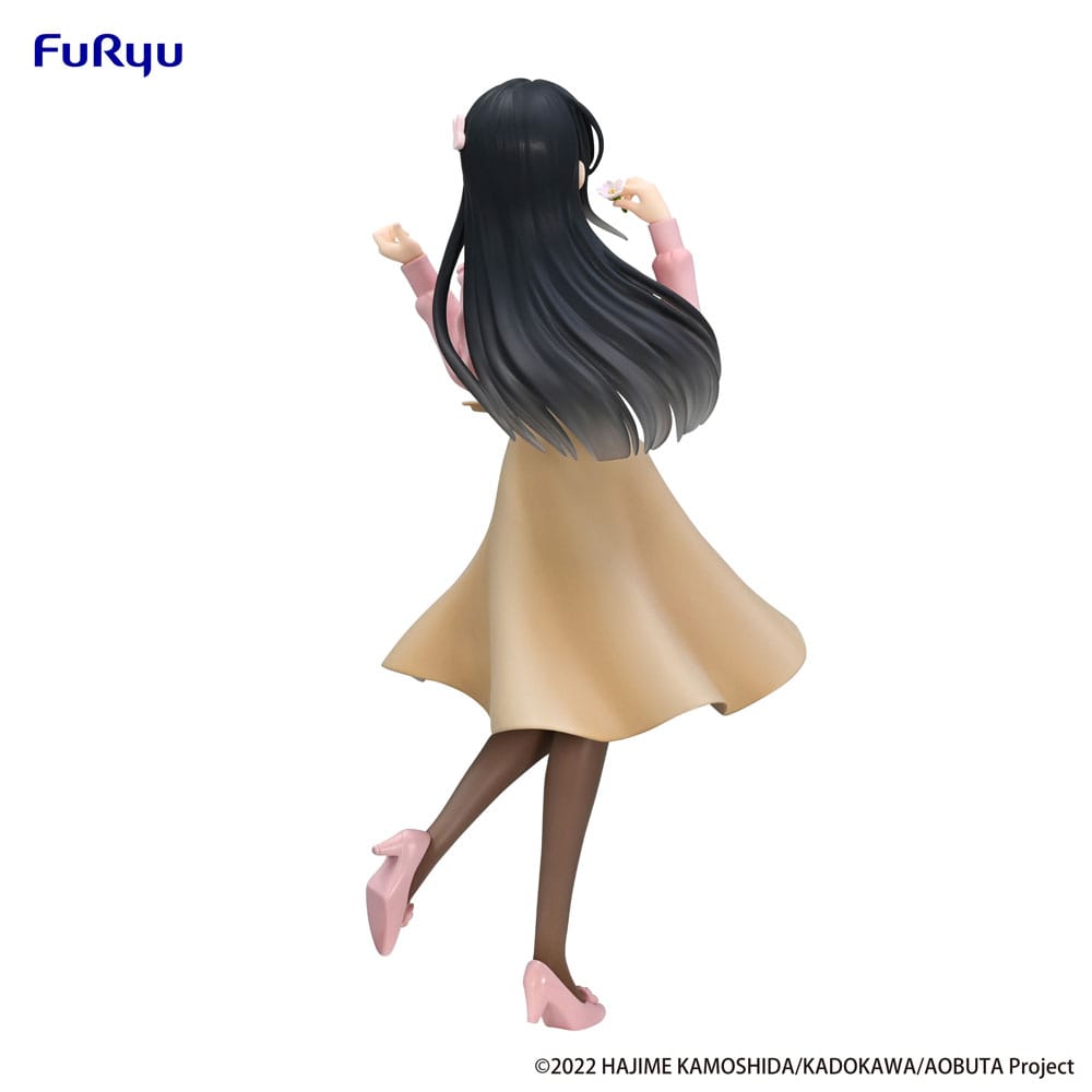 Rascal Does Not Dream Of Bunny Girl Senpai Trio-Try-iT Estatua PVC Mai Sakurajima Spring Outfit Ver. 21 cm