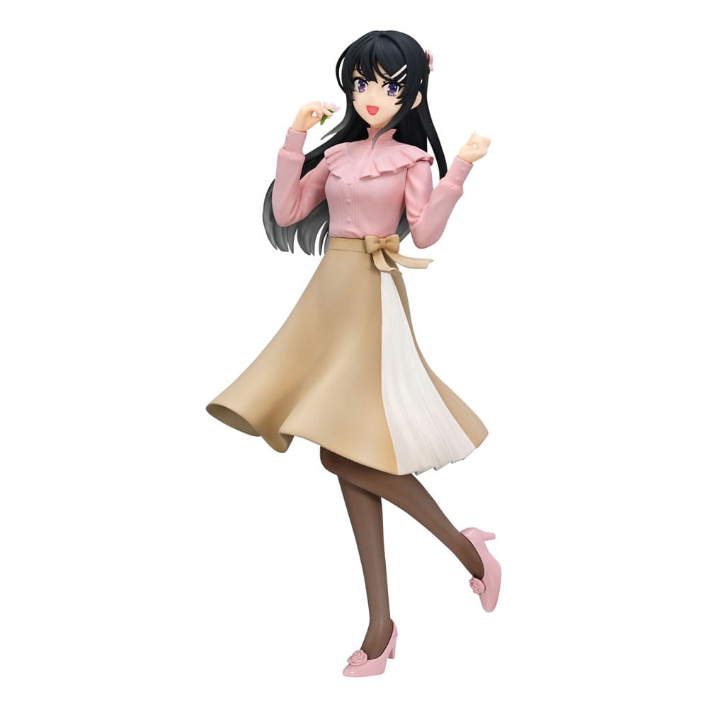 Rascal Does Not Dream of Bunny Girl Senpai Trio-Try-iT Estatua PVC Mai Sakurajima Spring Outfit Ver. 21 cm Frikytopia