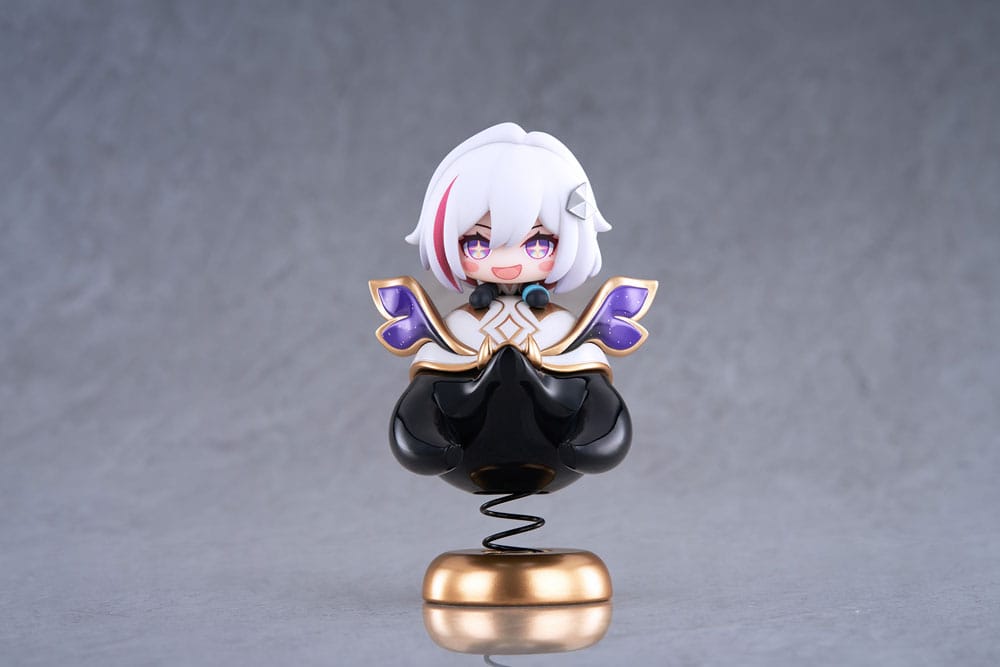 Honkai: Star Rail Estatua PVC Hu Tao Chibi Topaz & Numby Chibi Chara Yurayura Stand 10 cm