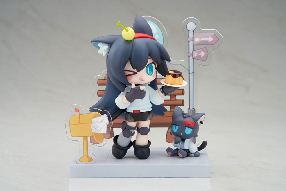 Arknights Estatua PVC Dessert Time Series Q-figure Blaze 11 cm