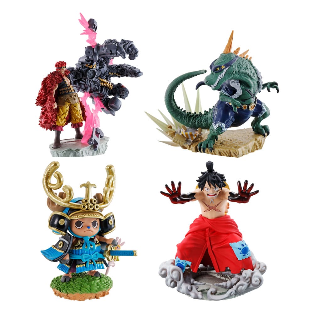 One Piece Petitrama Estatua PVC Logbox Re Birth Wanokuni Vol. 2 Set 9 cm Frikytopia