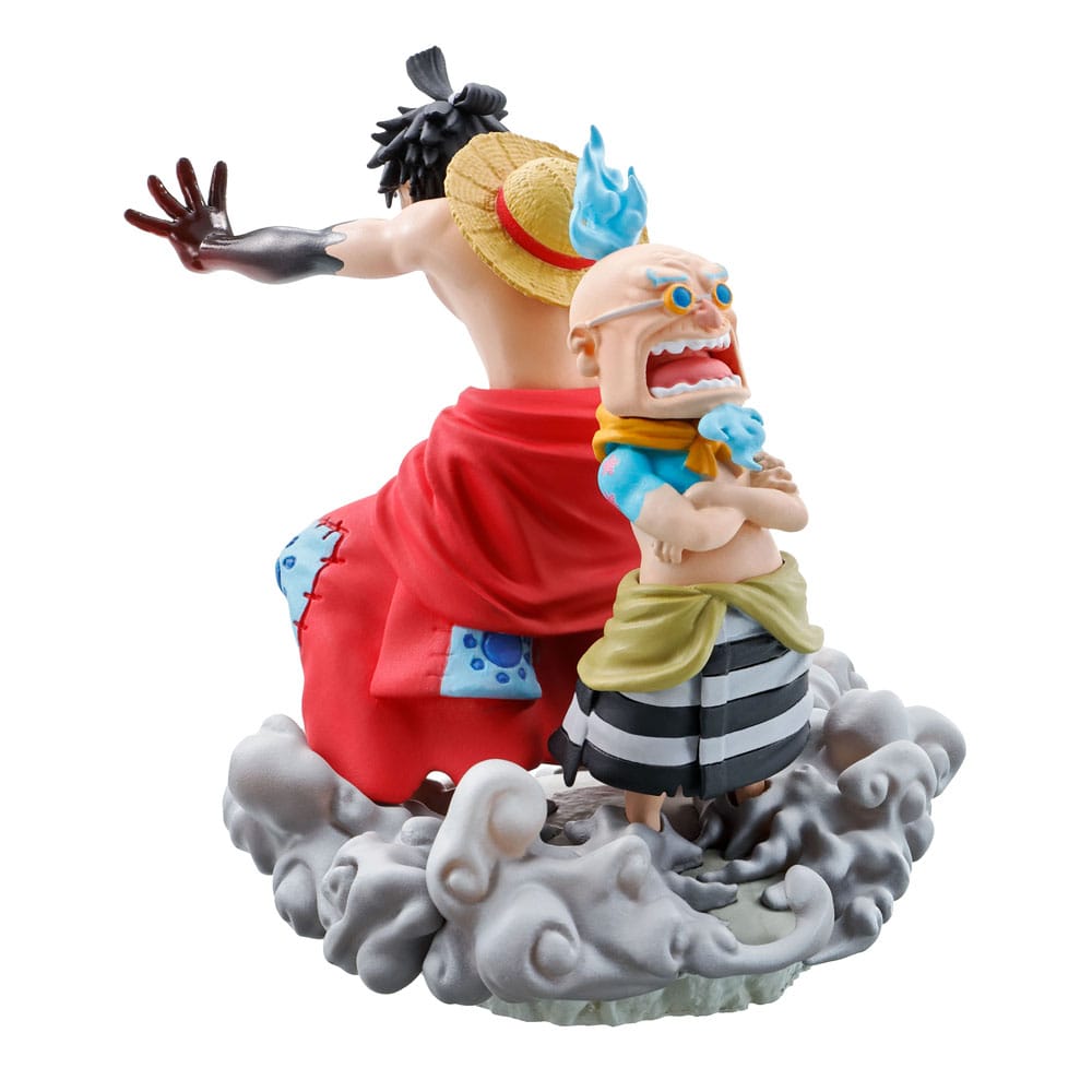 One Piece Petitrama Estatua PVC Logbox Re Birth Wanokuni Vol. 2 Set 9 cm