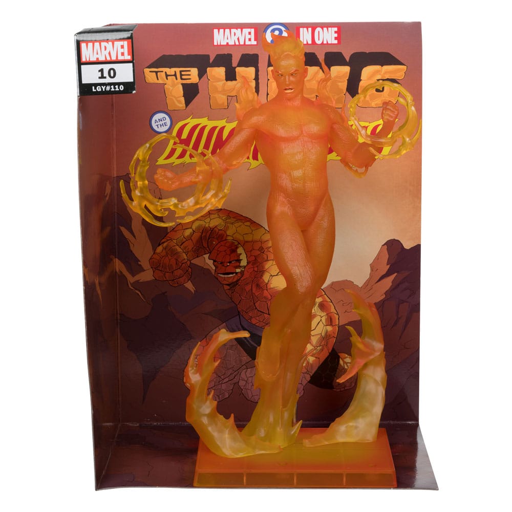 Marvel Collection Estatua PVC 1/6 Human Torch (Marvel 2 in 1 #10) 29 cm Frikytopia