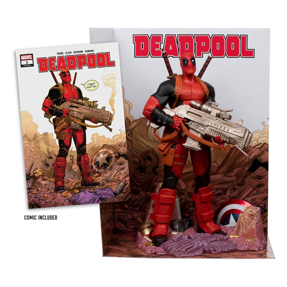 Marvel Collection Estatua PVC 1/6 Deadpool (Deadpool #1) 27 cm