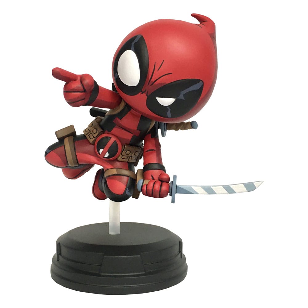 Marvel Animated Estatua Deadpool (Jumping) 18 cm Frikytopia