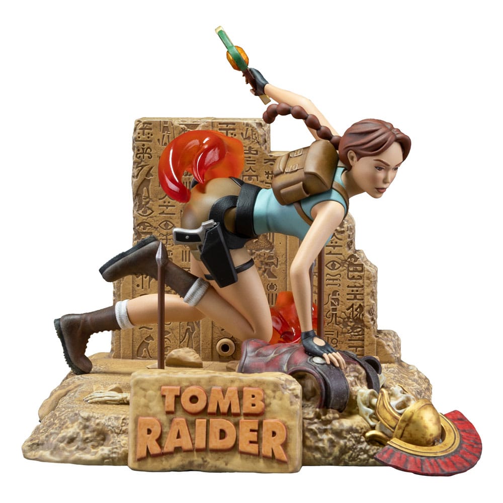 Tomb Raider 1996 Estatua PVC Lara Croft Classic Era 17 cm Frikytopia