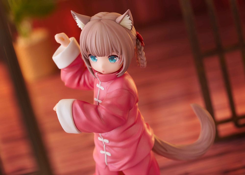My Cat Is a Kawaii Girl Estatua Palette Dress-Up Collection Kinako Nyang Fu Ver. 15 cm