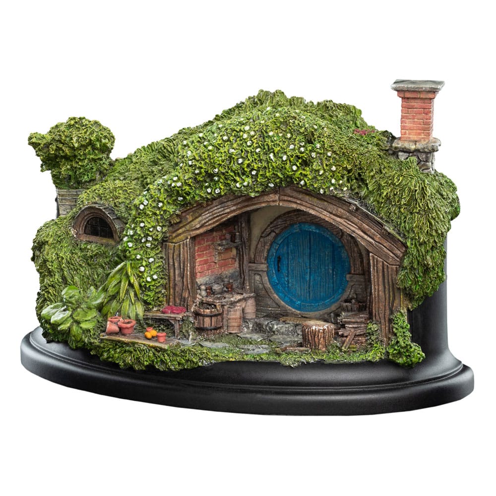 Trilogía de el Hobbit Estatua Hobbit Hole - 1 Hill Lane 12 cm
