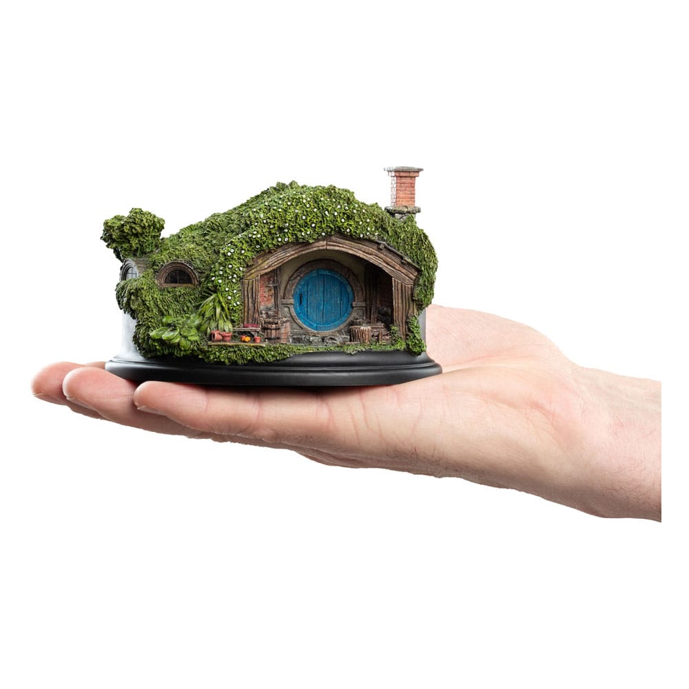 Trilogía de el Hobbit Estatua Hobbit Hole - 1 Hill Lane 12 cm