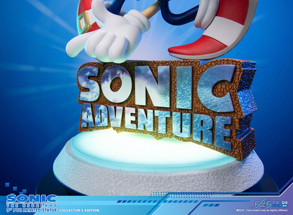 Sonic Adventure Estatua PVC Sonic the Hedgehog Collector's Edition 23 cm