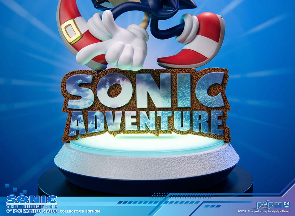Sonic Adventure Estatua PVC Sonic the Hedgehog Collector's Edition 23 cm