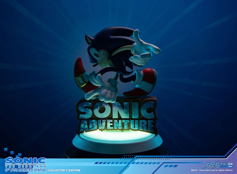 Sonic Adventure Estatua PVC Sonic the Hedgehog Collector's Edition 23 cm