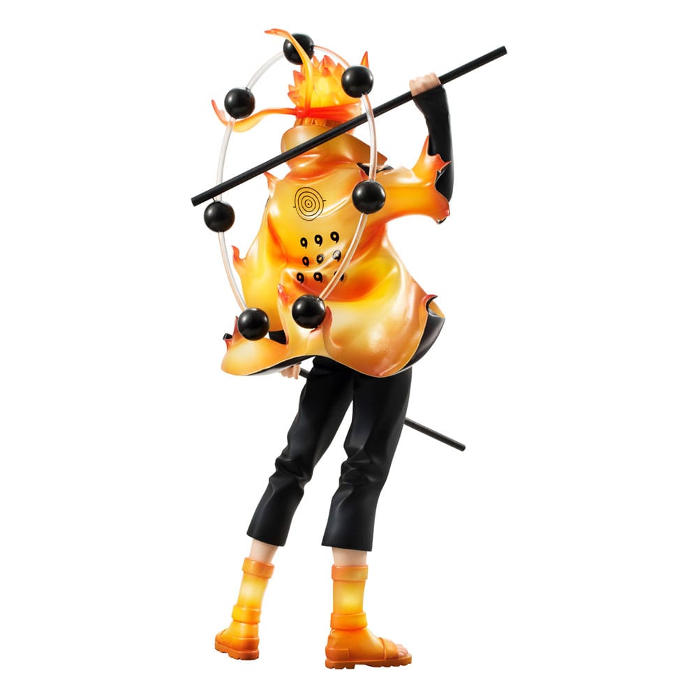 Naruto Shippuden Serie G.E.M. Estatua PVC Naruto Uzumaki Six Paths Sage Mode 15th Anniversary Ver. 22 cm
