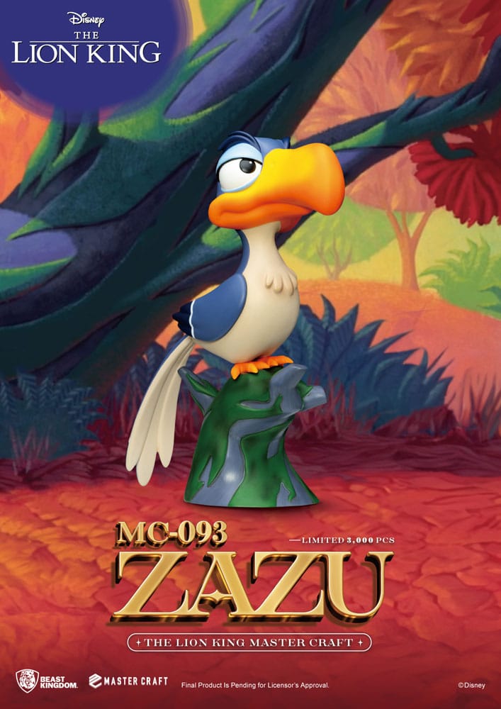 Disney Estatua Master Craft El Rey León Zazu 20 cm