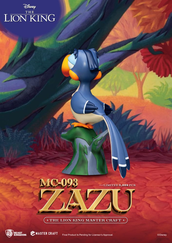 Disney Estatua Master Craft El Rey León Zazu 20 cm