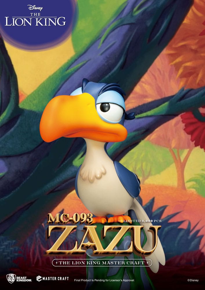 Disney Estatua Master Craft El Rey León Zazu 20 cm