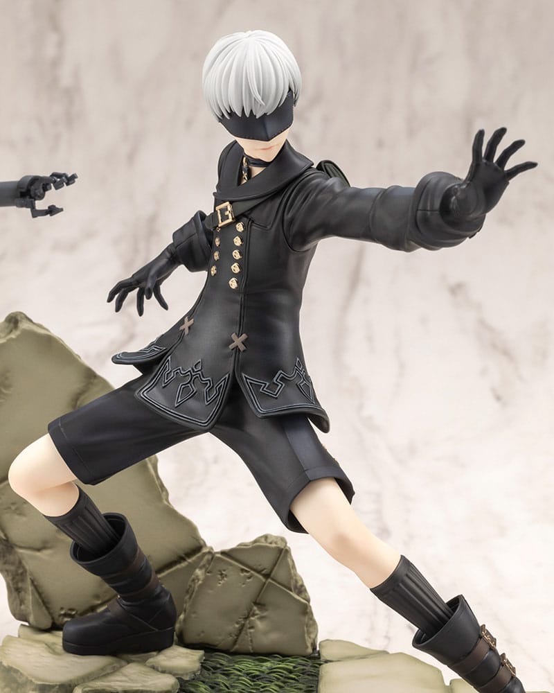 Nier:Automata Ver. 1.1a Estatua PVC ARTFX J 1/8 9S 18 cm