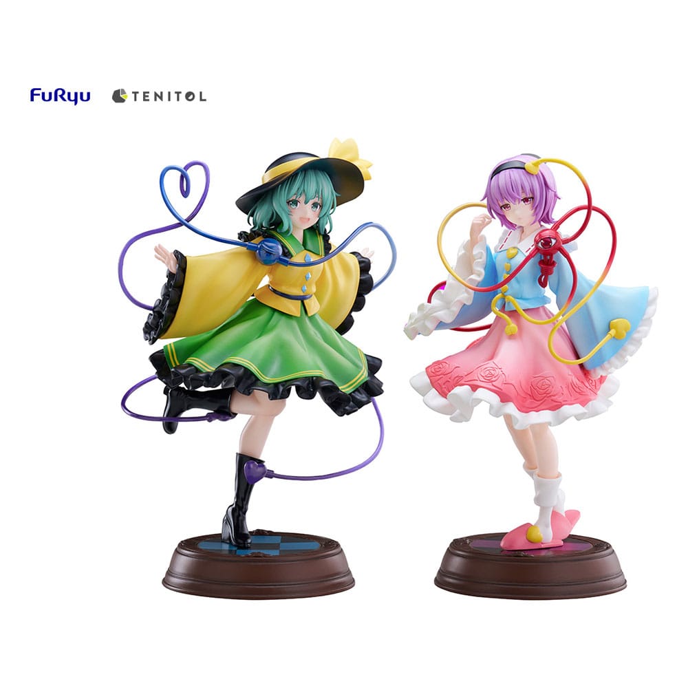 Touhou Project Estatua PVC Tenitol Koishi Komeiji & Satori Komeiji 22 cm Frikytopia