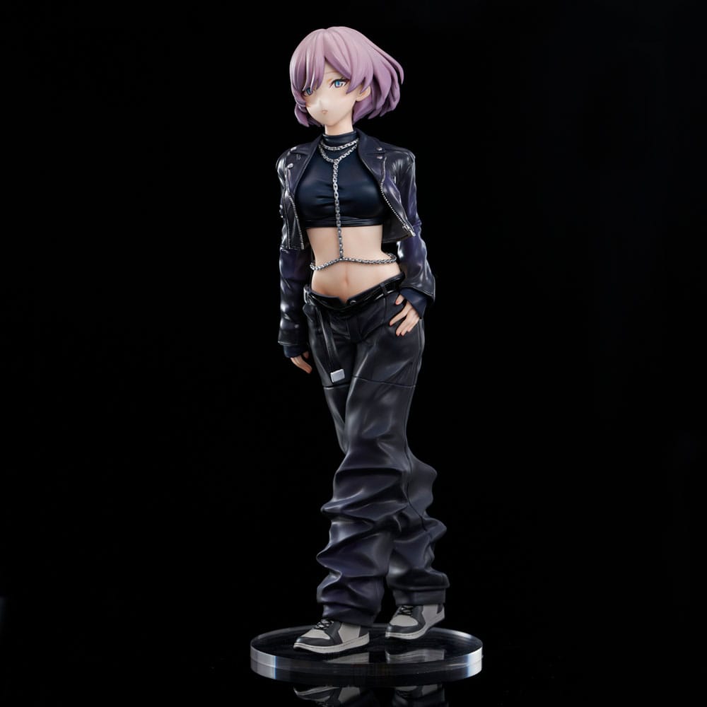 Gridman Universe Estatua PVC Zozo Black Collection Mujina 25 cm
