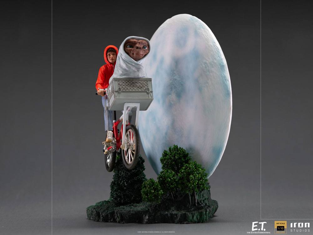 E.T. El Extraterrestre Estatua 1/10 Deluxe Art Scale E.T. & Elliot 27 cm