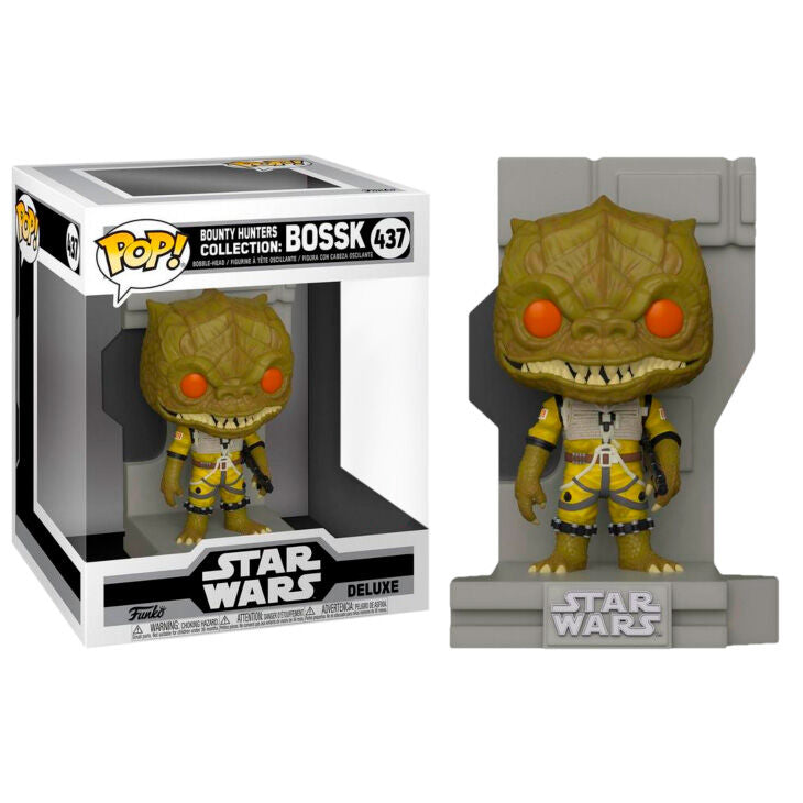 Figura POP Star Wars Bounty Hunter Bossk Exclusive Frikytopia