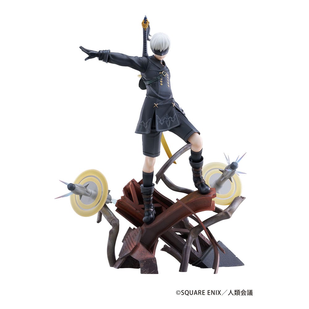 NieR:Automata Ver1.1a Estatua PVC 1/7 YoRHa No. 9 Type S Covering Fire 31 cm Frikytopia
