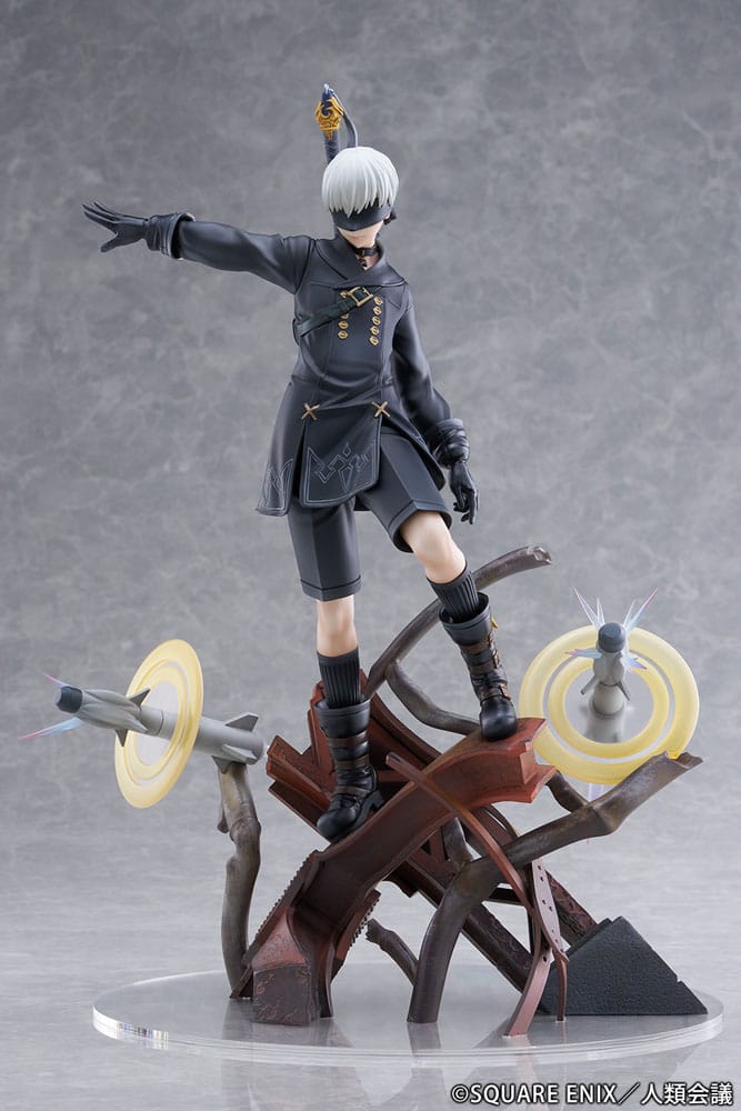 NieR:Automata Ver1.1a Estatua PVC 1/7 YoRHa No. 9 Type S Covering Fire 31 cm