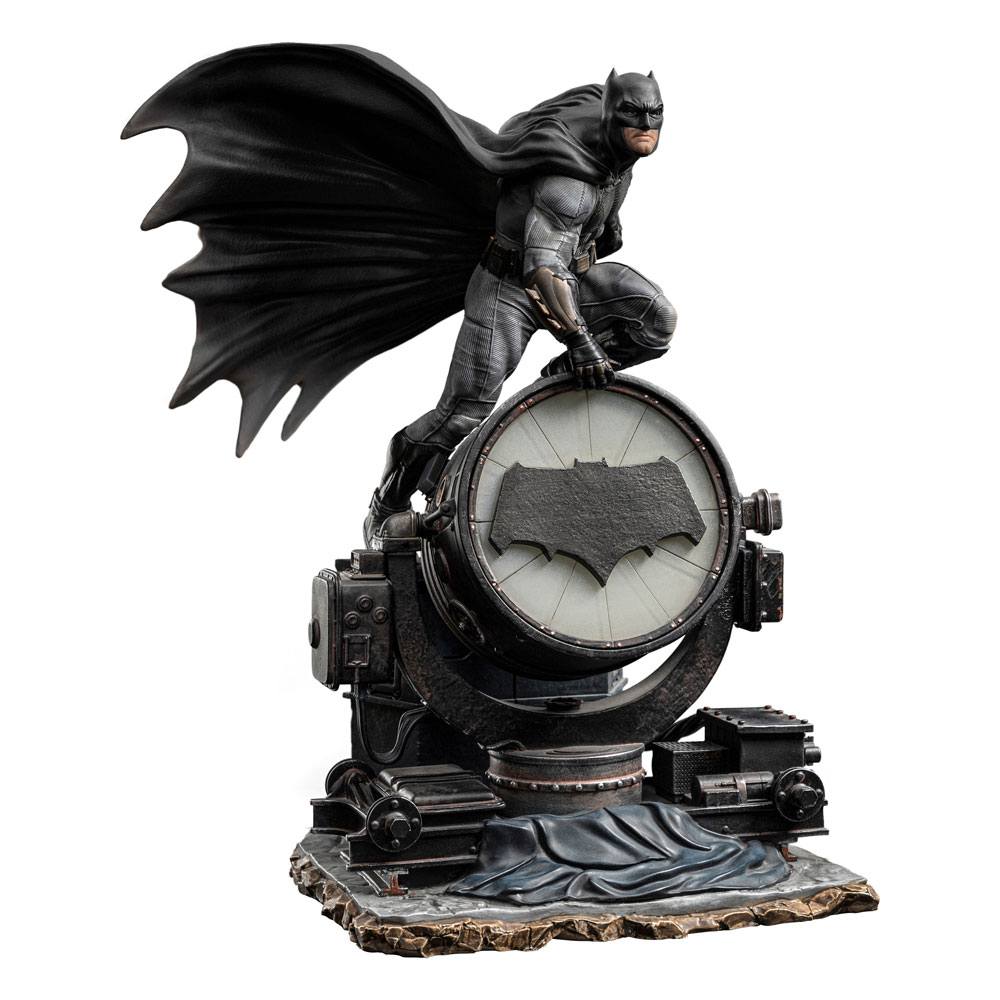 Zack Snyder's Justice League Estatua 1/10 Deluxe Art Scale Batman on Batsignal 28 cm Frikytopia