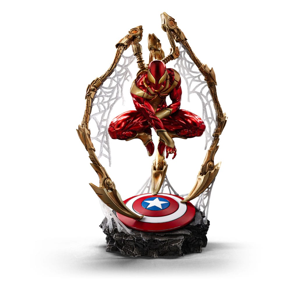 Marvel Estatua Art Scale Deluxe 1/10 Spider-man Iron Armor Comics (CCXP Exclusive 2024) 24 cm Frikytopia