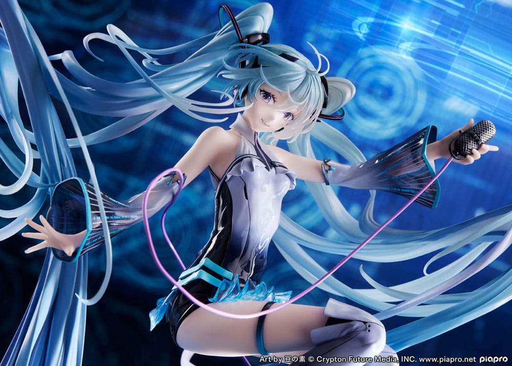 Hatsune Miku Estatua PVC 1/7 Techno-Magic Ver. 25 cm
