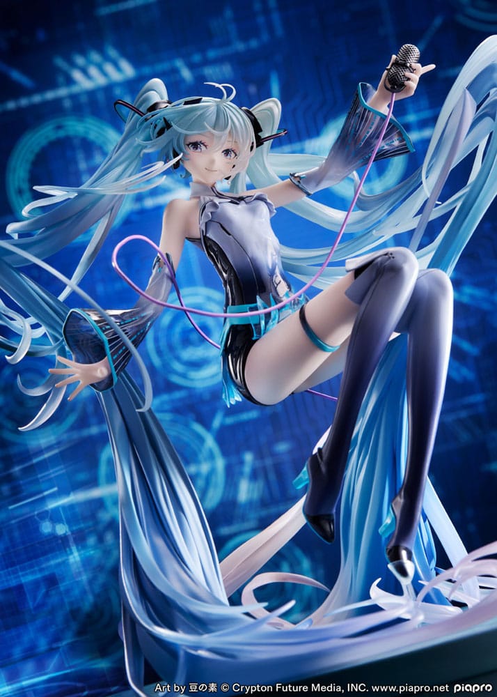 Hatsune Miku Estatua PVC 1/7 Techno-Magic Ver. 25 cm