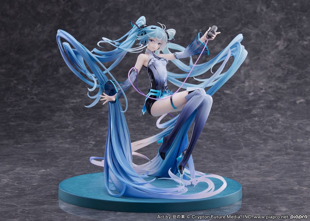Hatsune Miku Estatua PVC 1/7 Techno-Magic Ver. 25 cm