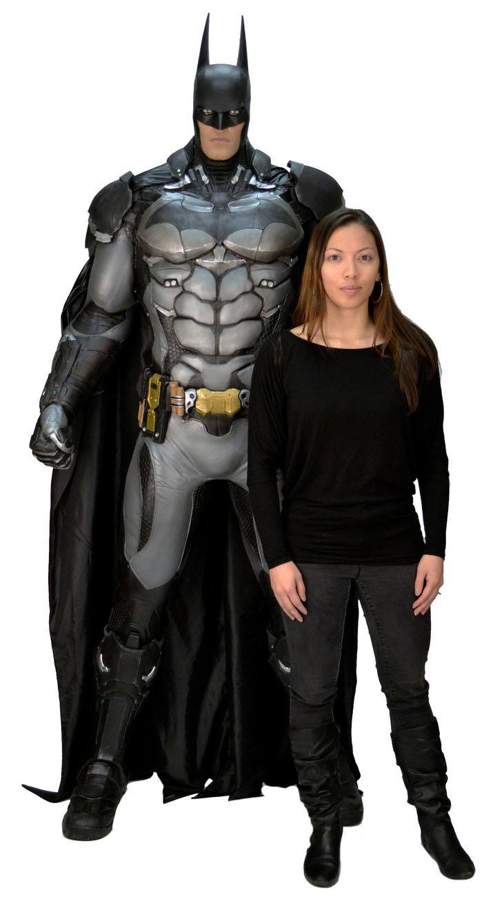 Figura Neca 1'8 M 1:1 Latex Batman Arkham Knight Life Size