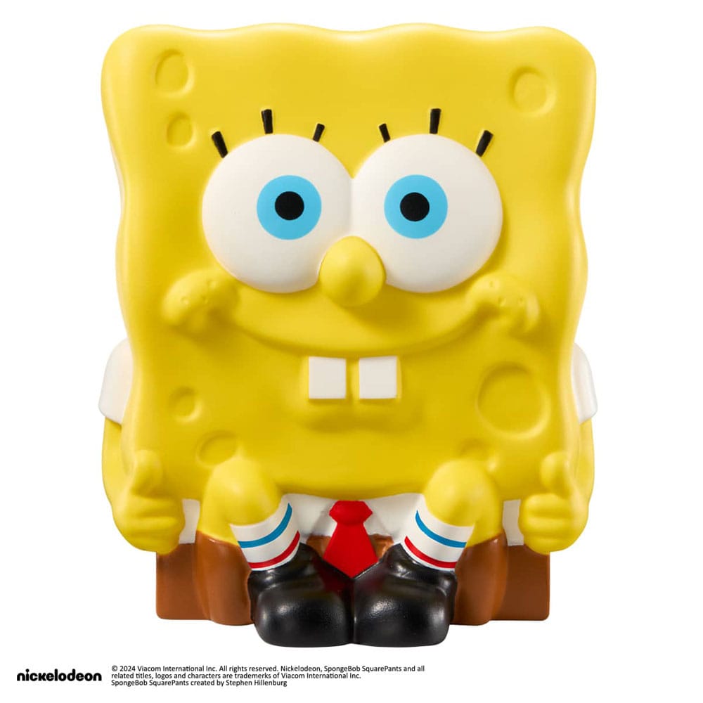 Bob Esponja Figura Antiestrés Squishy Pufflums SpongeBobb 15 cm
