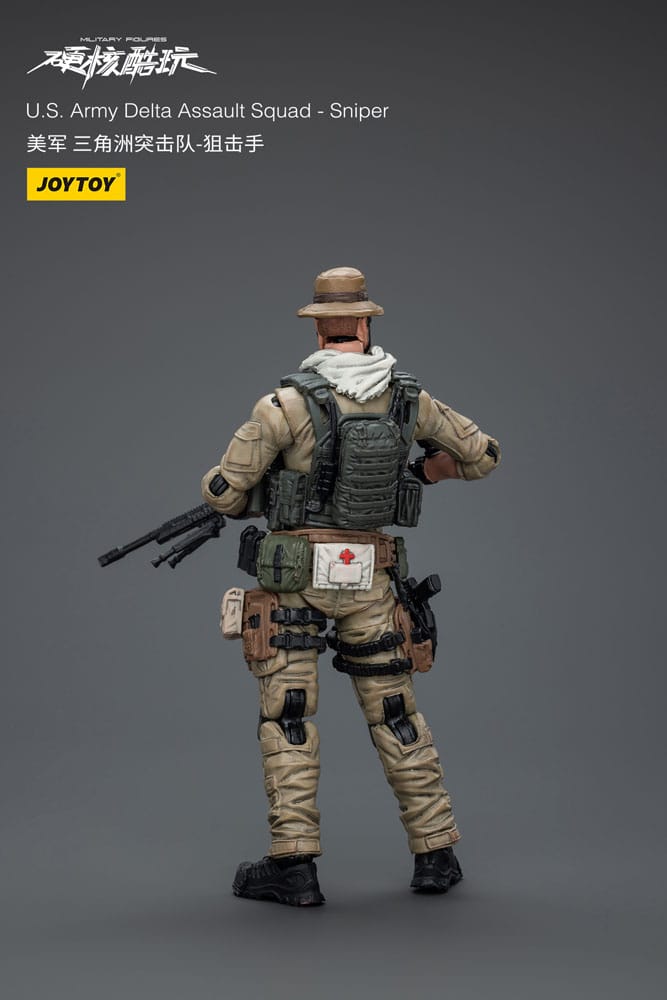 Hardcore Coldplay Figura 1/18 U.S. Army Delta Assault Squad Sniper 11 cm