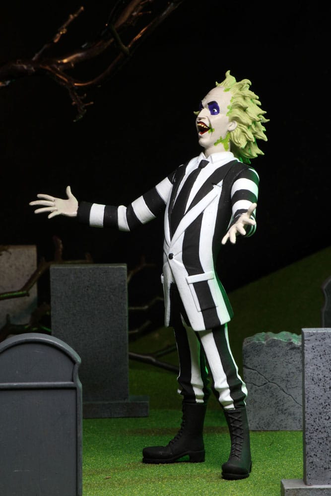Beetlejuice Scale Action Fig. 15 cm Beetlejuice Toony Terrors