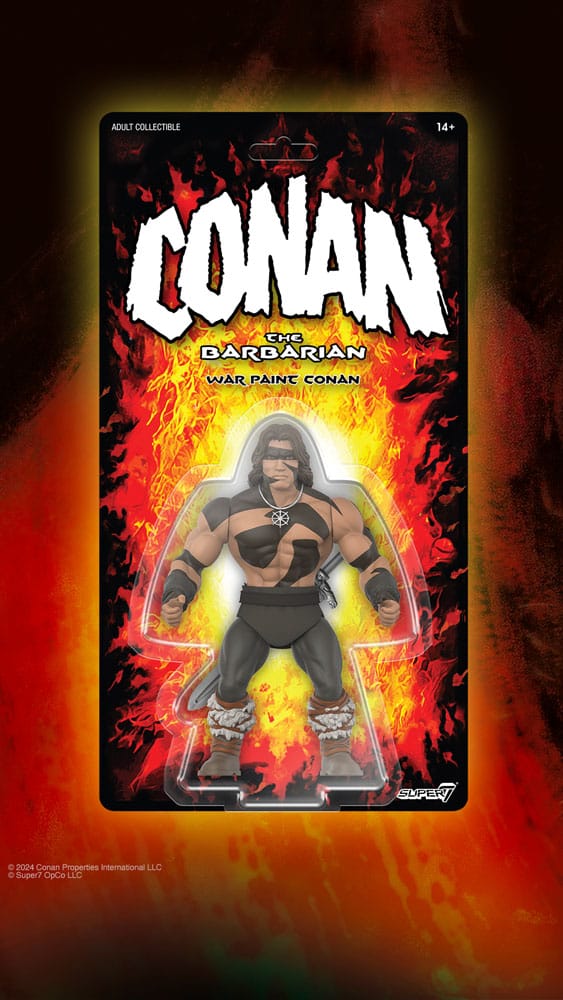 Conan el Bárbaro 1982 Figura Vintage Collection Wave 1 Conan Warpaint Ver. 14 cm