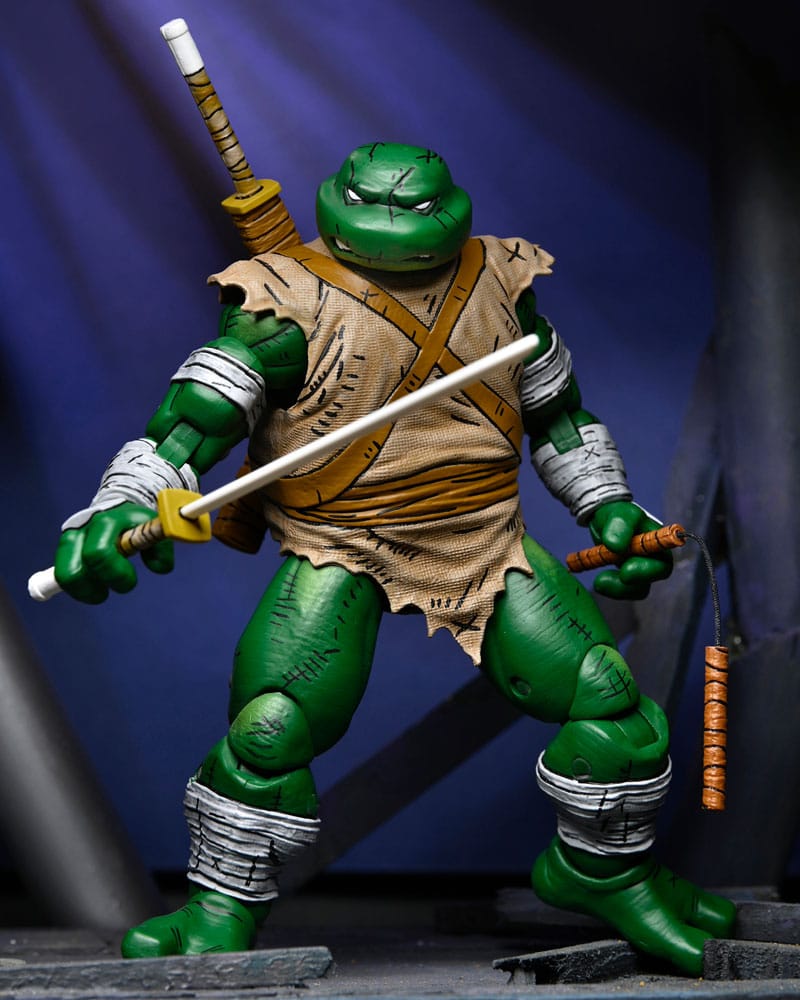 Teenage Mutant Ninja Turtles (Mirage Comics) Figura Michelangelo (The Wanderer) 18 cm Frikytopia