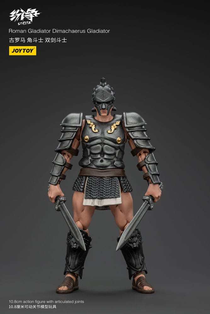 Strife Figura 1/18 Roman Gladiator Dimachaerus Gladiator 11 cm Frikytopia