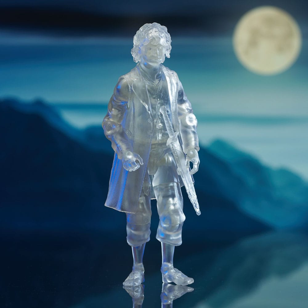 El Señor de los Anillos Figura Deluxe Invisible Frodo 13 cm