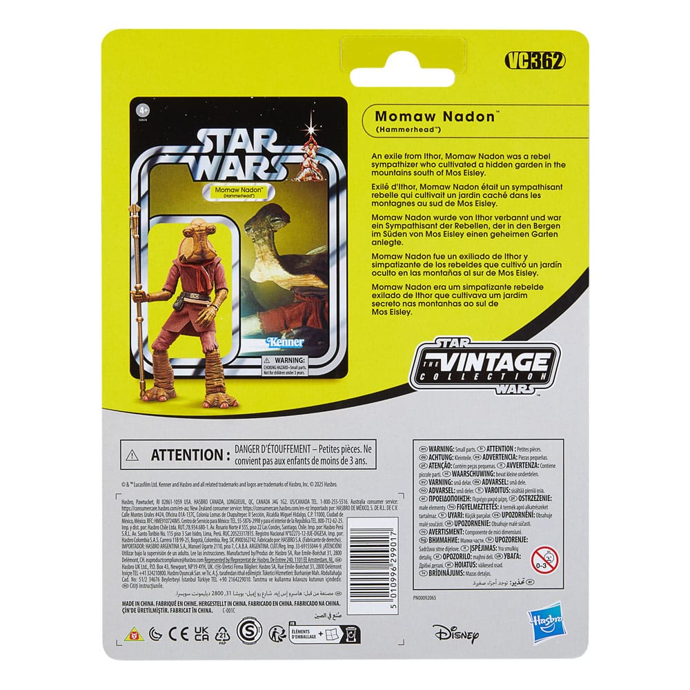 Star Wars Episode IV Vintage Collection Figura Momaw Nadon (Hammerhead) 10 cm