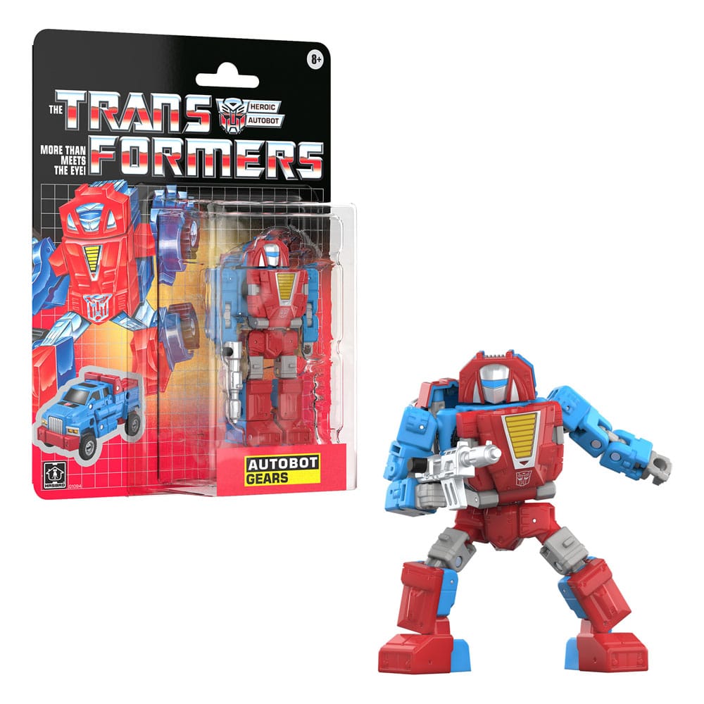 The Transformers Retro G1 Figura Autobot Gears 12 cm