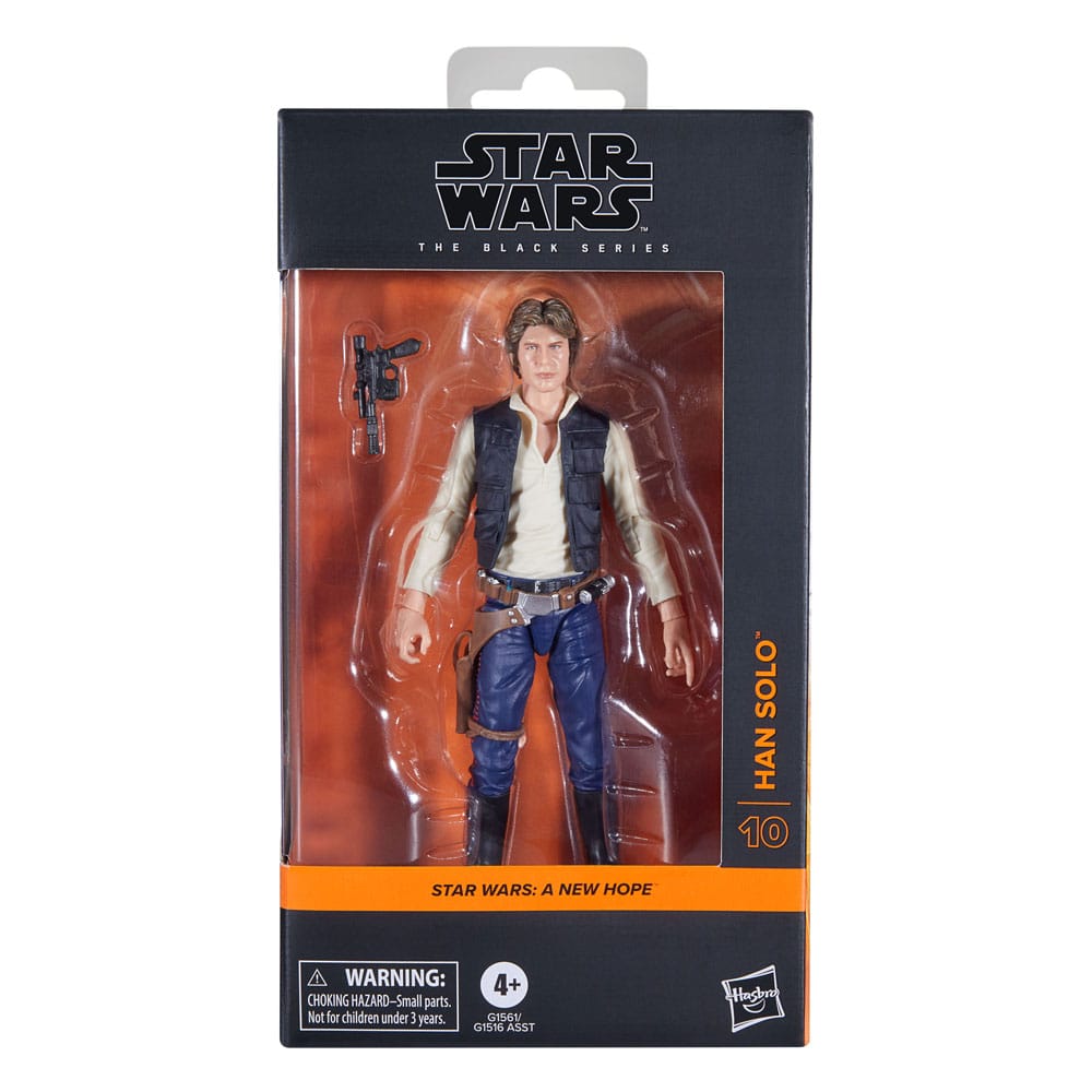 Star Wars Episode IV Black Series Figura Han Solo 15 cm