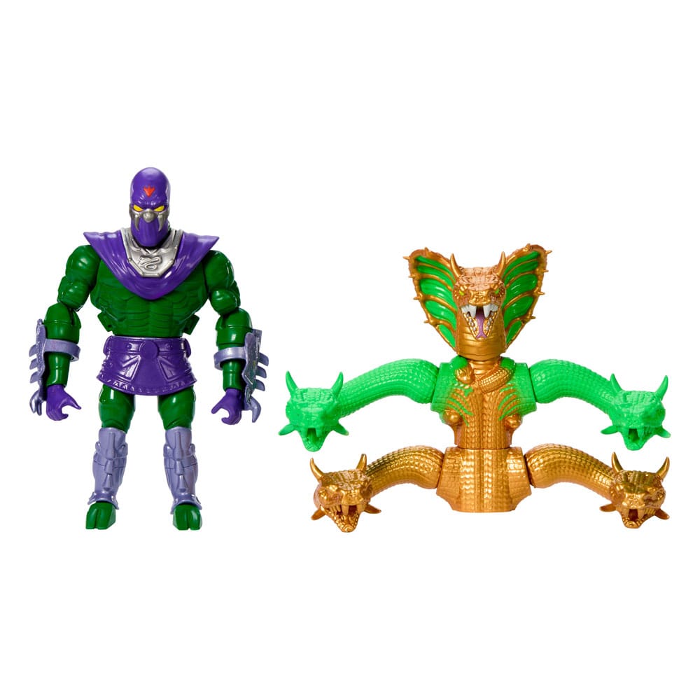 MOTU x TMNT: Turtles Of Grayskull Figura Deluxe King Hiss 14 cm