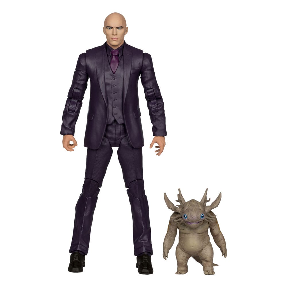 Superman (2025) DC Multiverse Figura Deluxe Lex Luthor With Baby Kaiju (Deluxe Theatrical Edition) 18 cm