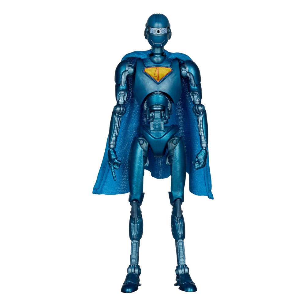 Superman (2025) DC Multiverse Figura Deluxe Superman Robot (Red Platinum Edition) 18 cm Frikytopia