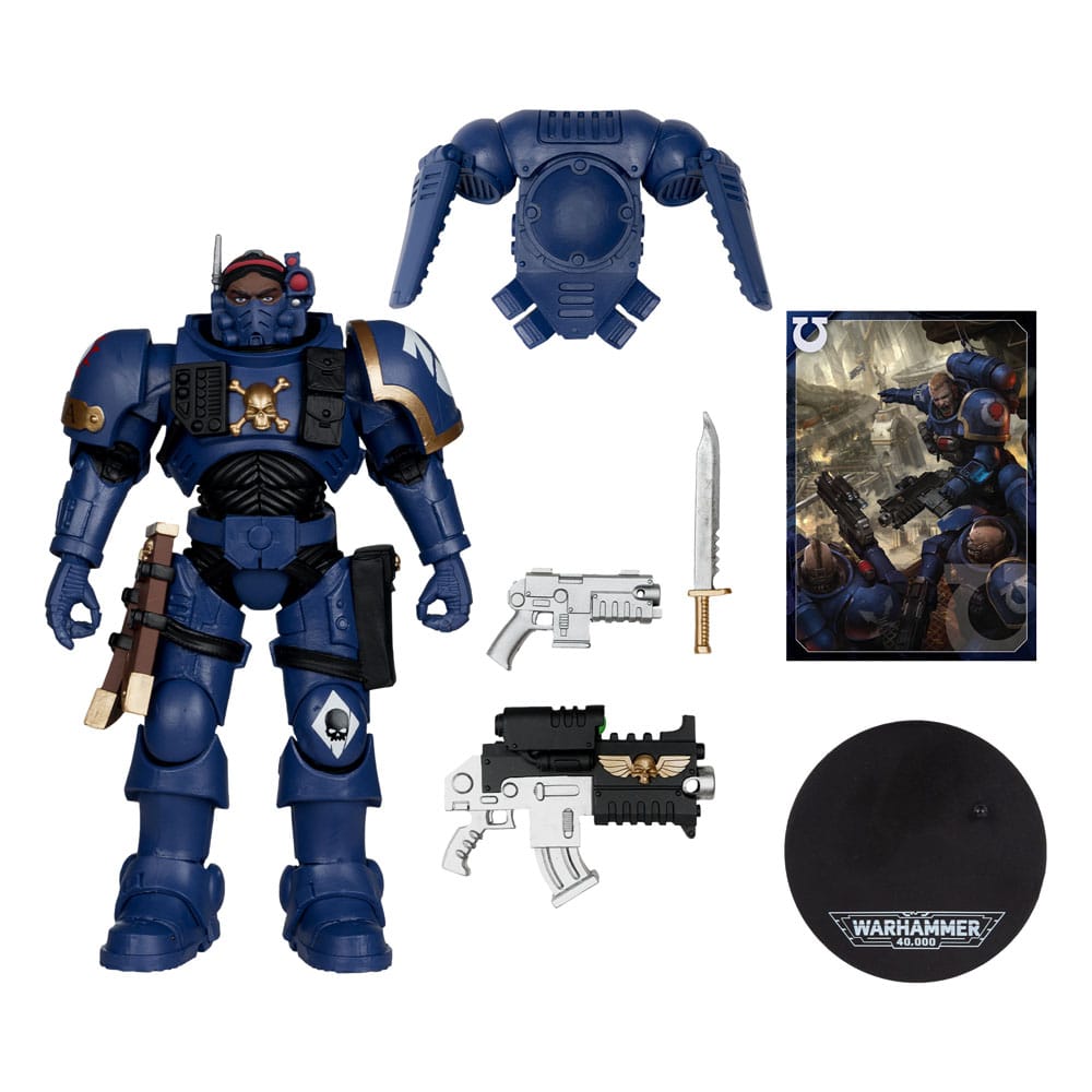 Warhammer 40,000 Figura Lieutenant In Phobos Armor (Ultramarines) 18 cm