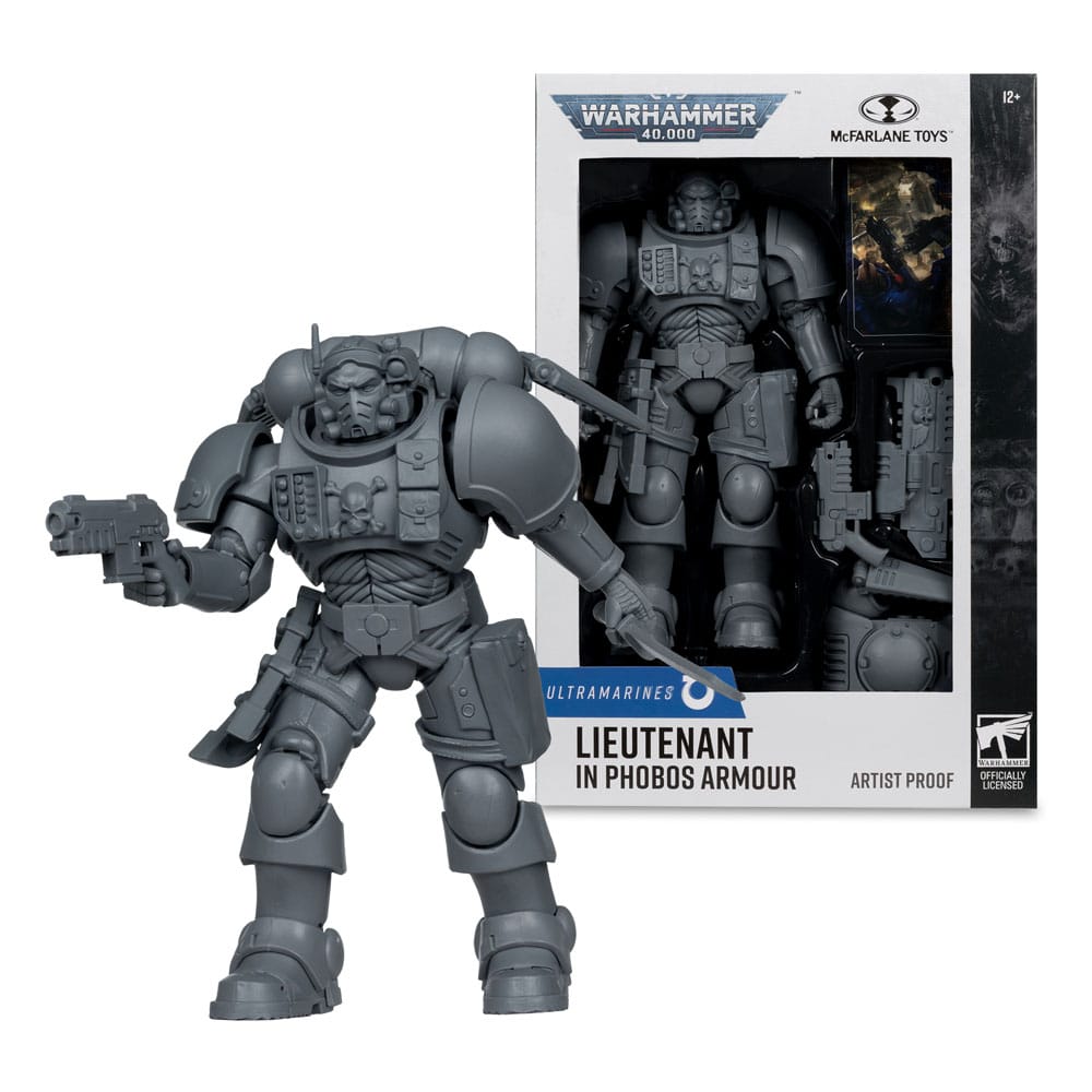 Warhammer 40,000 Figura Lieutenant In Phobos Armor (Space Marine) (AP) 18 cm
