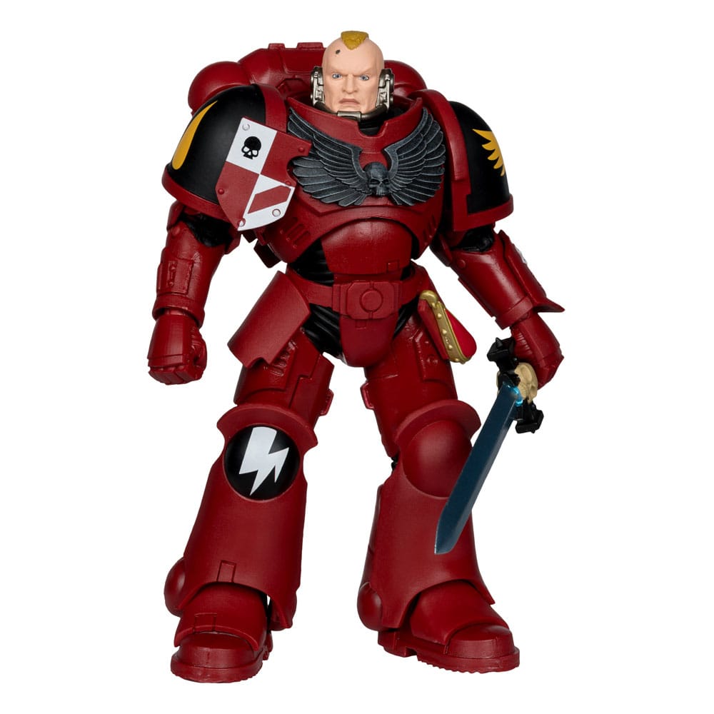 Warhammer 40,000 Figura Assault Intercessor Sergeant (Blood Angel) 18 cm Frikytopia