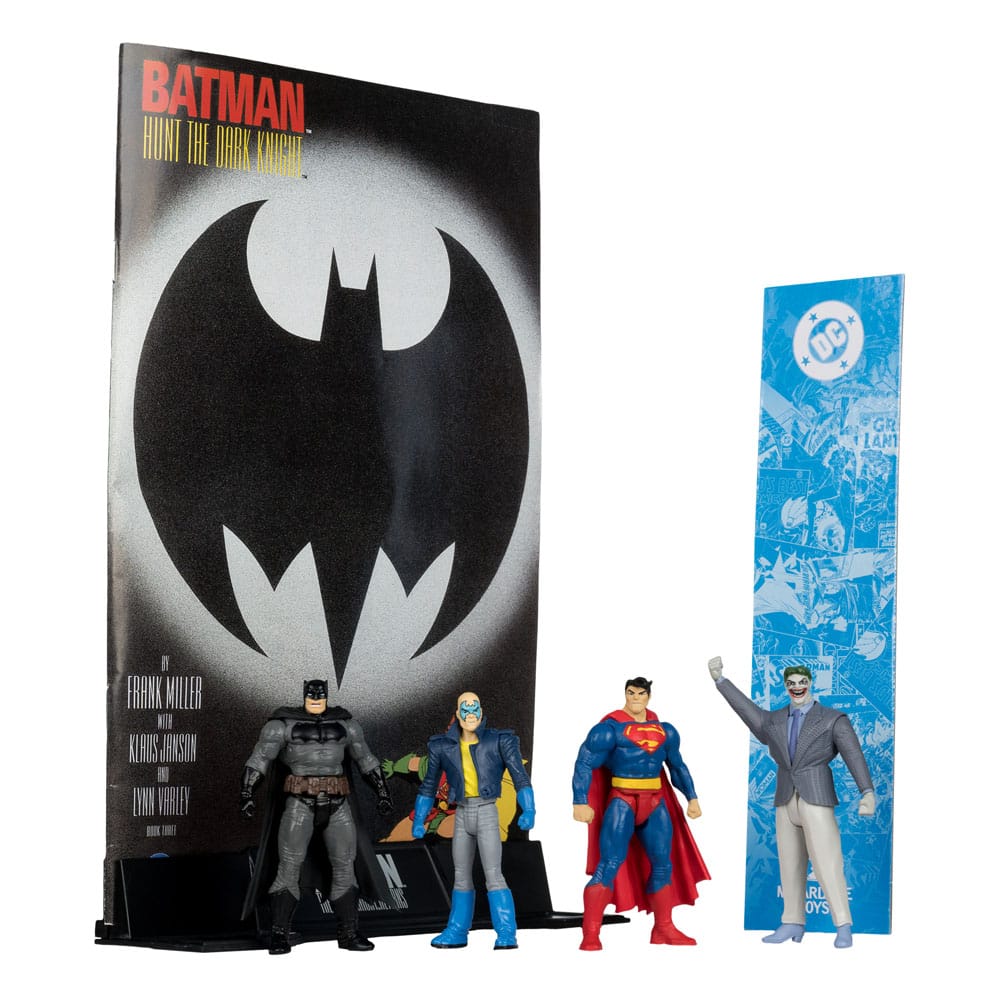 DC Direct Page Punchers Pack de 4 Figuras Batman &amp